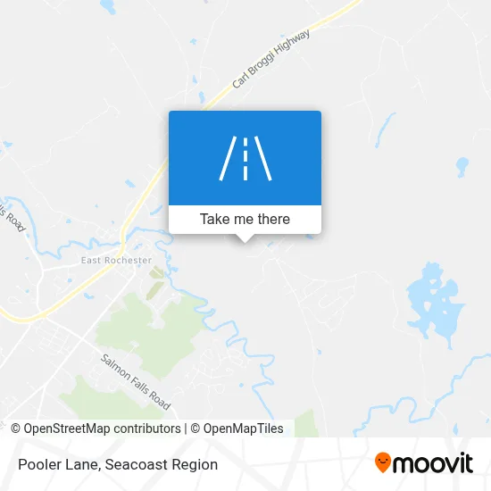 Pooler Lane map