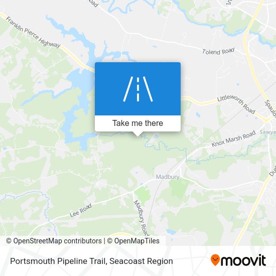 Portsmouth Pipeline Trail map