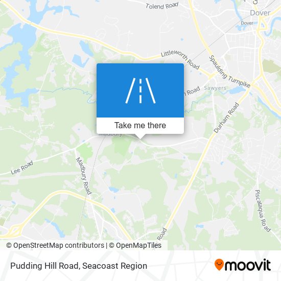 Mapa de Pudding Hill Road