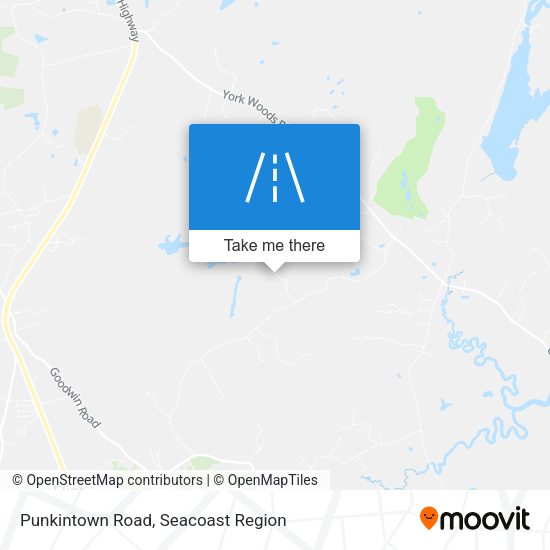 Punkintown Road map