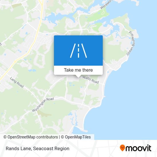Rands Lane map