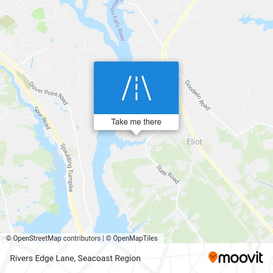 Rivers Edge Lane map