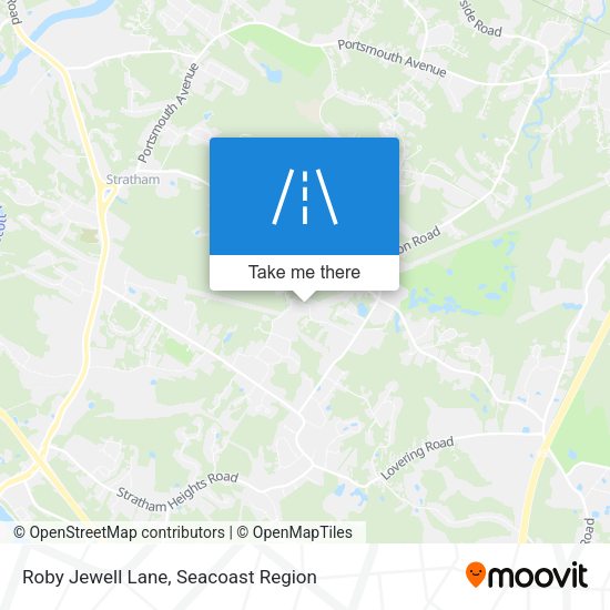 Roby Jewell Lane map