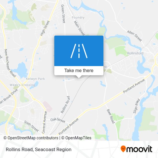 Mapa de Rollins Road