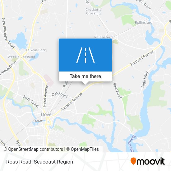 Ross Road map