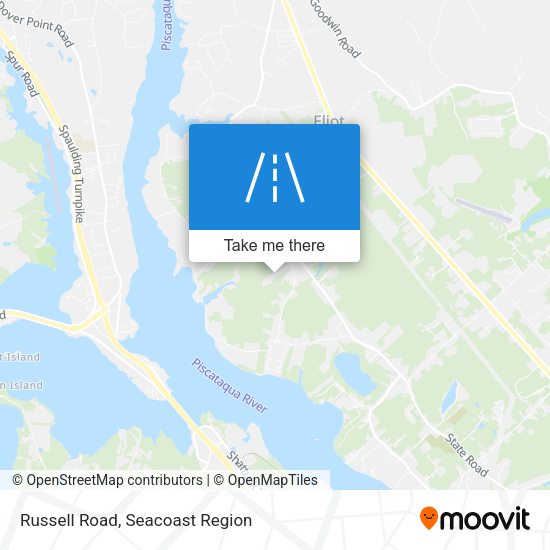 Russell Road map