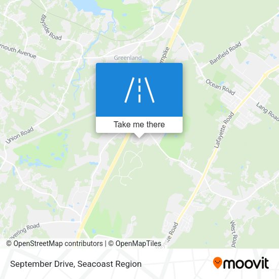 September Drive map