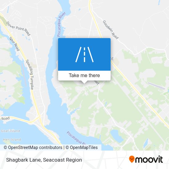 Shagbark Lane map