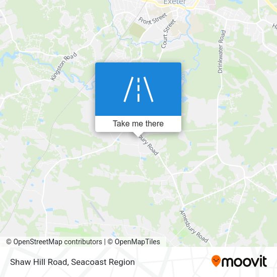 Mapa de Shaw Hill Road