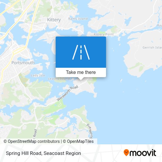 Mapa de Spring Hill Road
