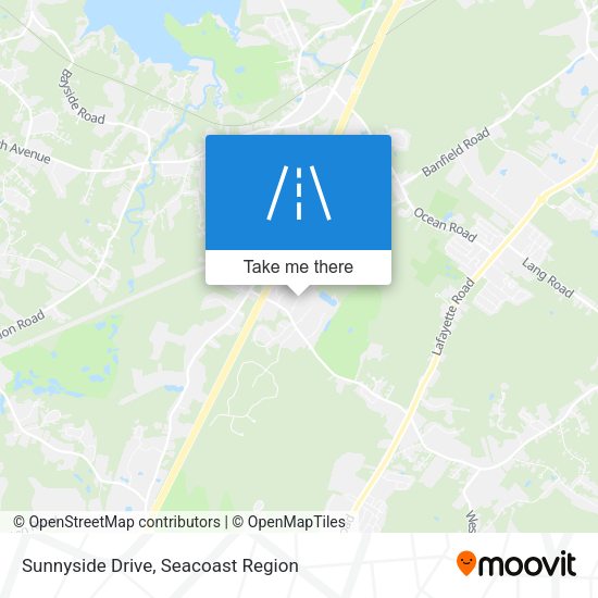Sunnyside Drive map