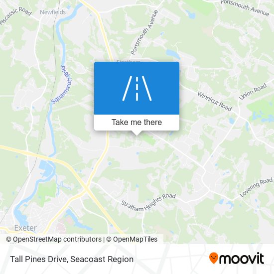 Tall Pines Drive map
