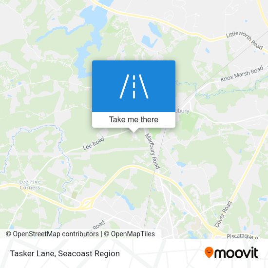 Tasker Lane map