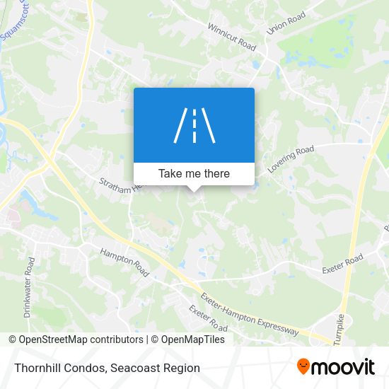 Thornhill Condos map
