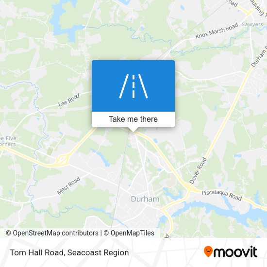 Tom Hall Road map