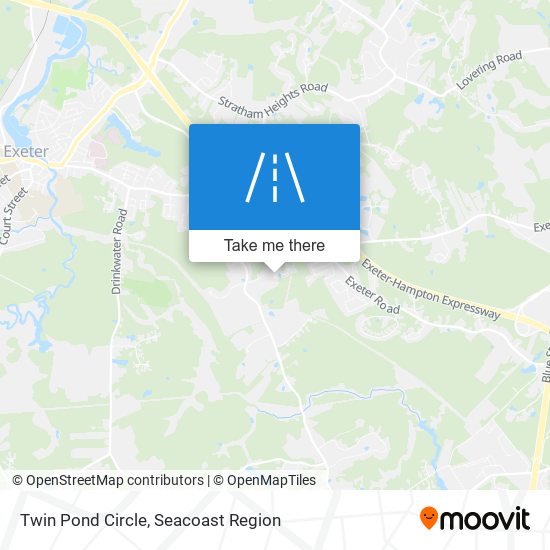Twin Pond Circle map