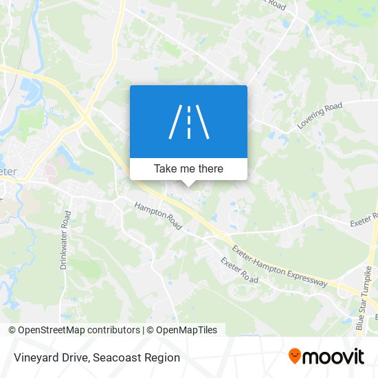 Vineyard Drive map
