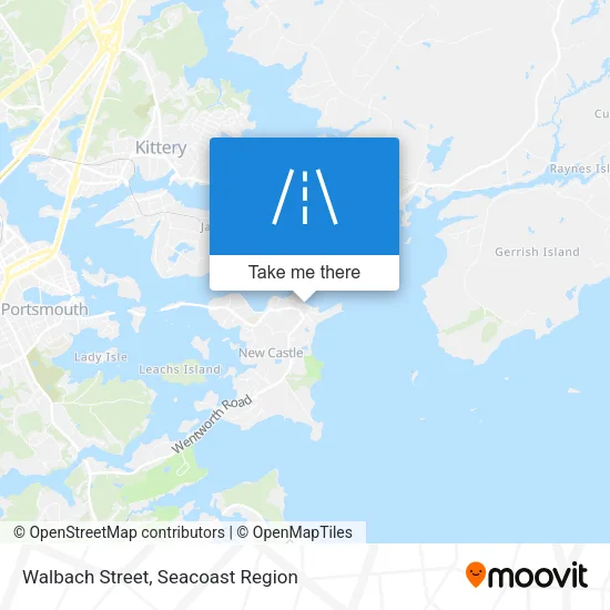 Mapa de Walbach Street
