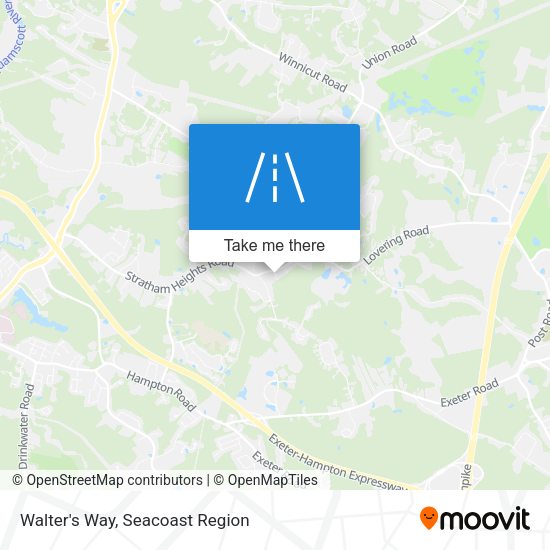 Mapa de Walter's Way