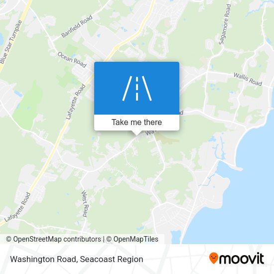 Washington Road map