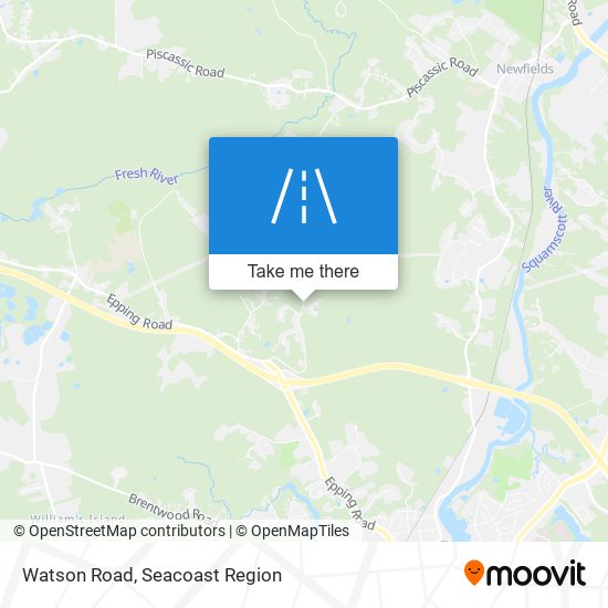 Mapa de Watson Road