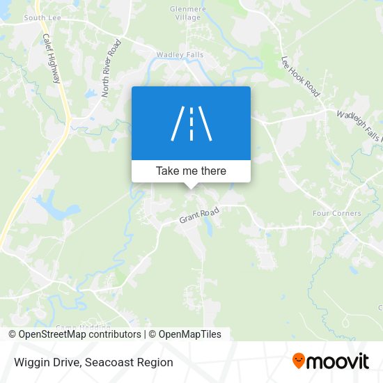 Mapa de Wiggin Drive