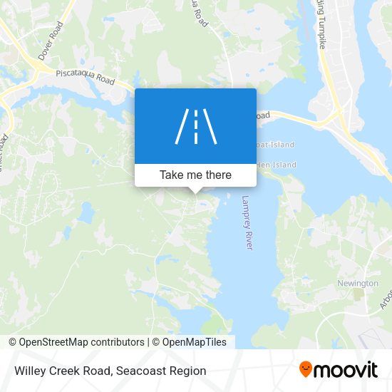 Mapa de Willey Creek Road