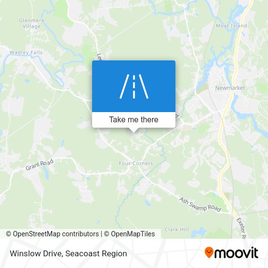 Mapa de Winslow Drive