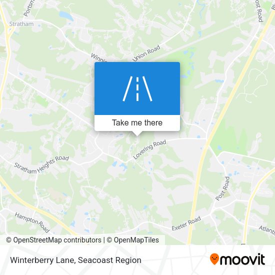 Winterberry Lane map
