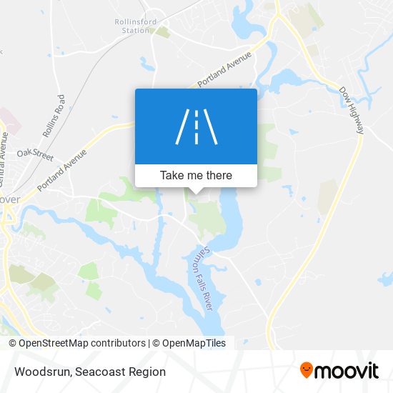 Mapa de Woodsrun
