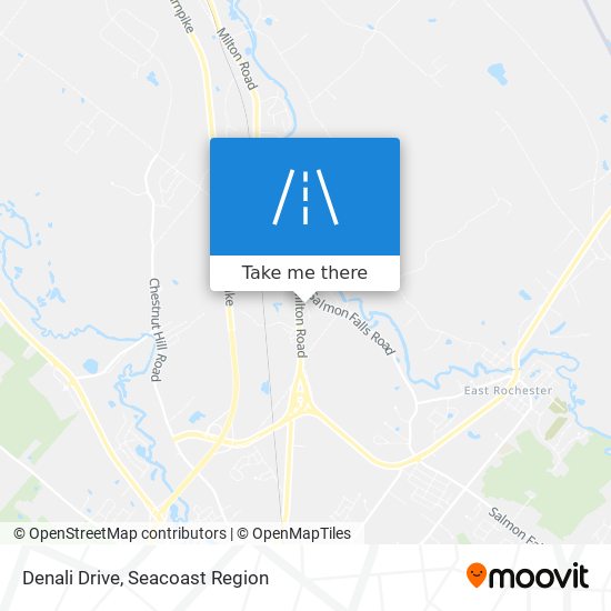 Denali Drive map