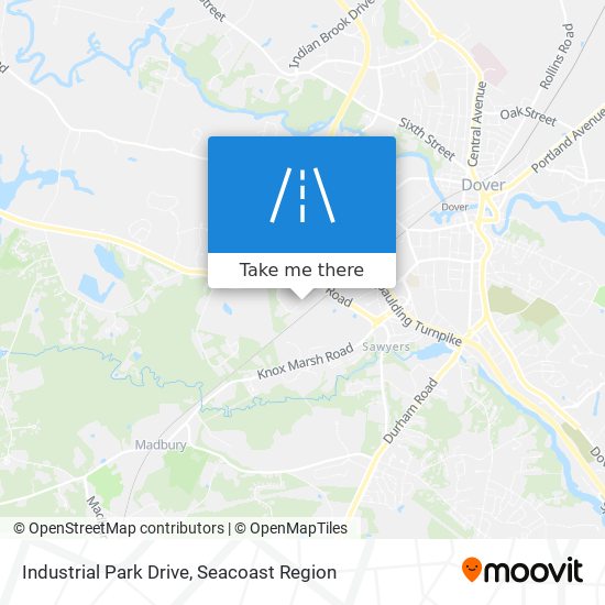 Mapa de Industrial Park Drive