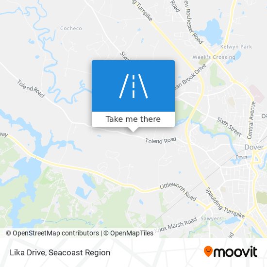 Mapa de Lika Drive