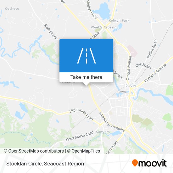Mapa de Stocklan Circle
