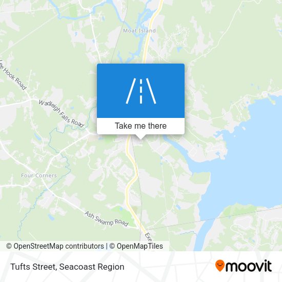 Tufts Street map