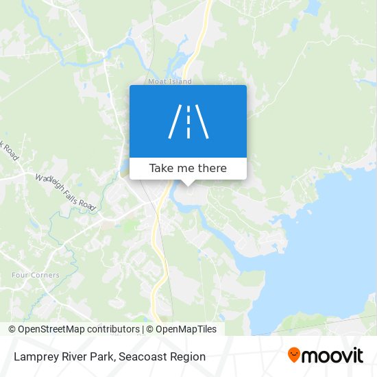 Lamprey River Park map