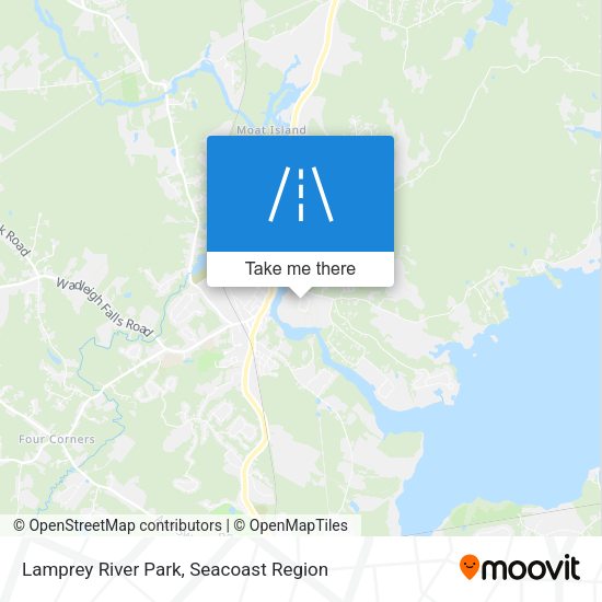 Mapa de Lamprey River Park