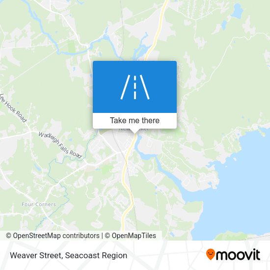 Weaver Street map