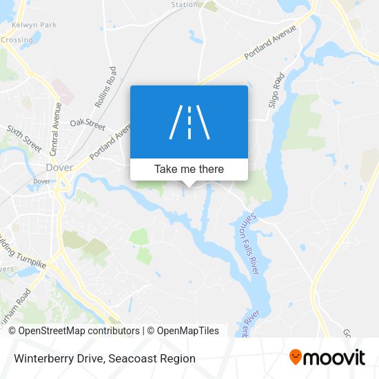 Winterberry Drive map