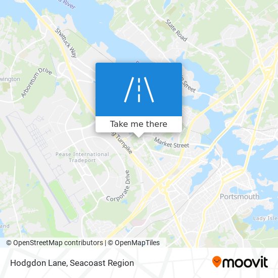 Mapa de Hodgdon Lane