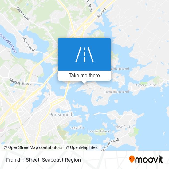 Mapa de Franklin Street