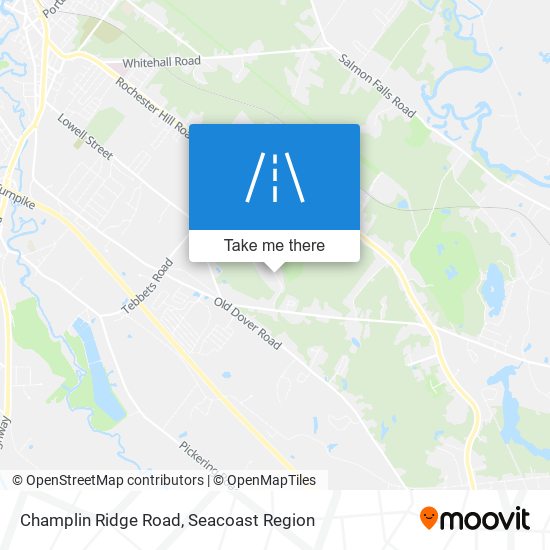 Champlin Ridge Road map
