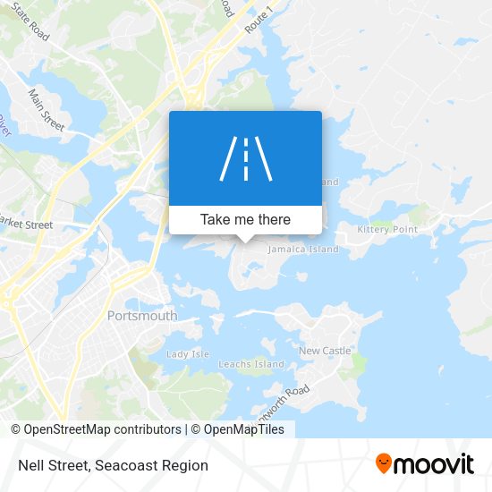 Nell Street map