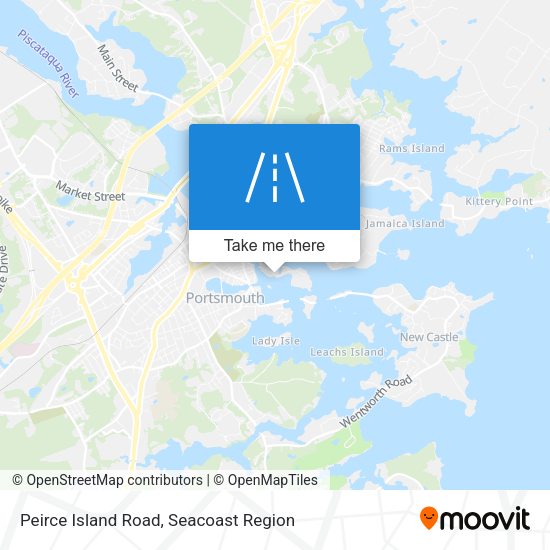 Mapa de Peirce Island Road