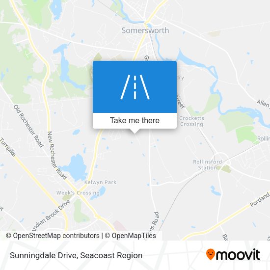 Sunningdale Drive map