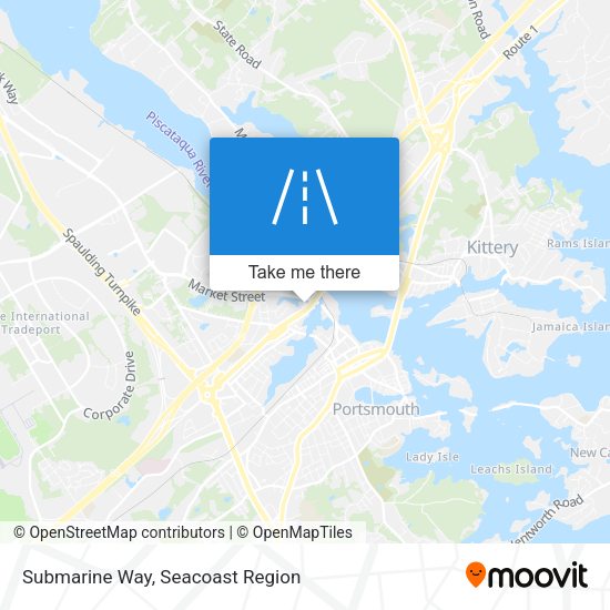 Mapa de Submarine Way