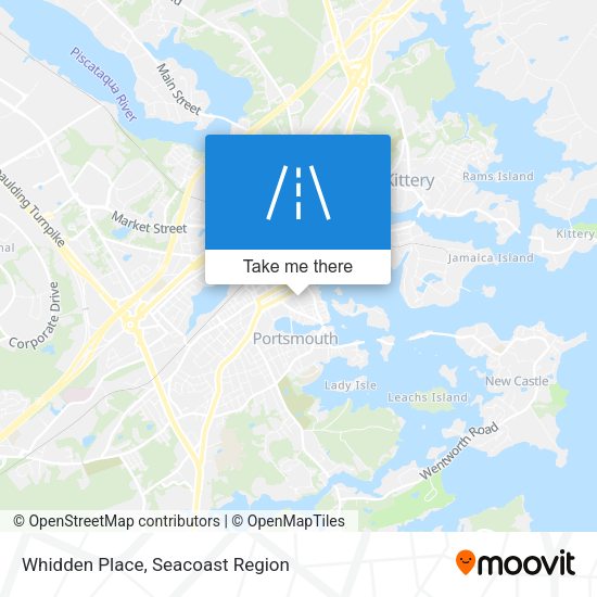 Whidden Place map