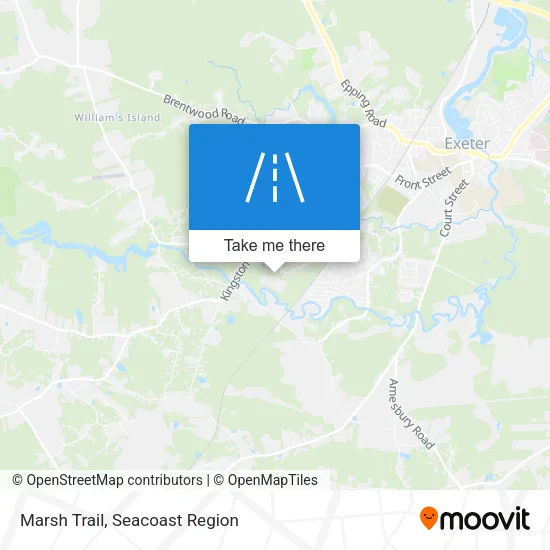 Mapa de Marsh Trail