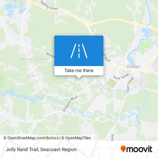 Jolly Rand Trail map