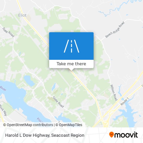 Mapa de Harold L Dow Highway